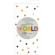 Wenskaart Welcome to the world little one - Mail-Box SAM1736